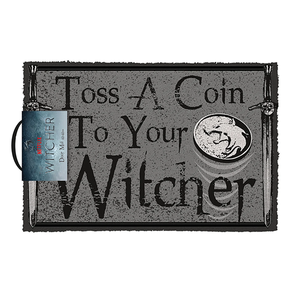 THE WITCHER - Toss A Coin - Doormat