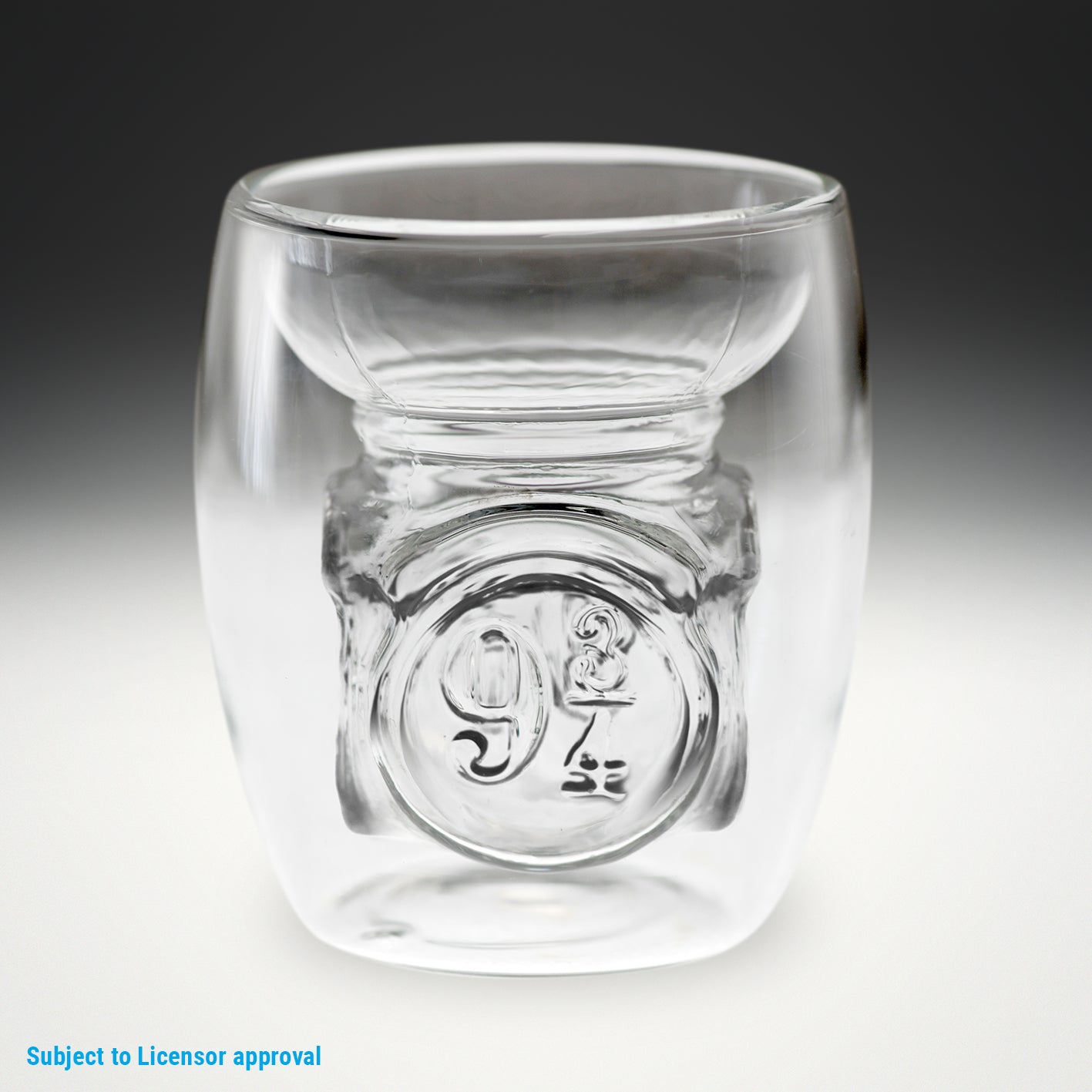 HARRY POTTER - Plateforme 9 3/4 - Verre collecteur 3d à double paroi