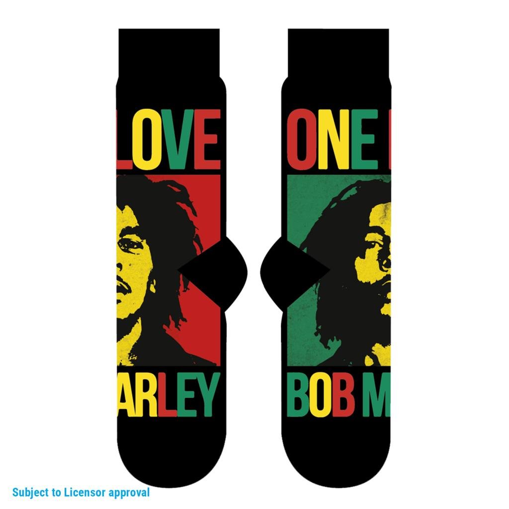 BOB MARLEY - One Love - Mug 315ml and Socks 41-45