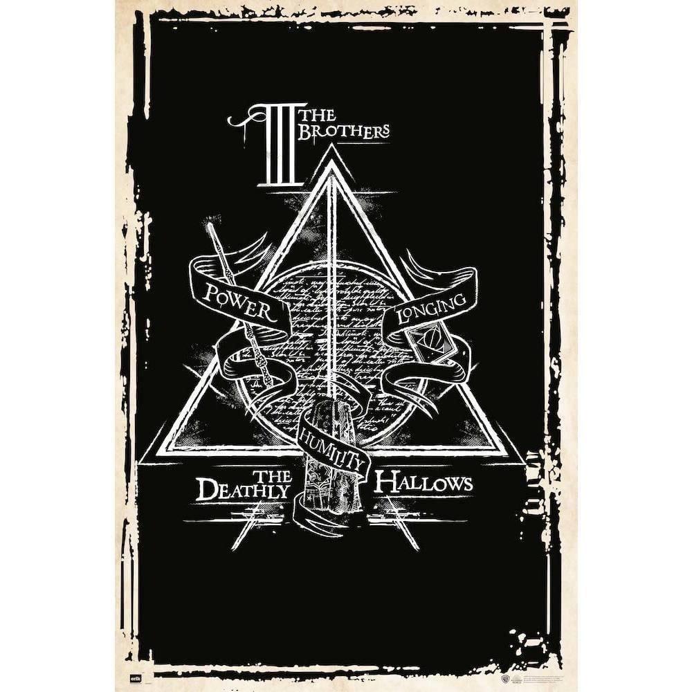 HARRY POTTER - Deadly Hallows Symbol - Poster 61x91cm