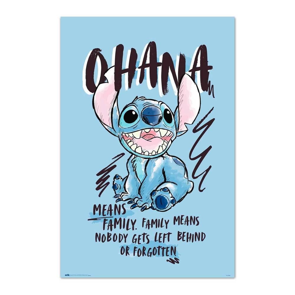 STITCH - Ohana - Poster 61x91cm