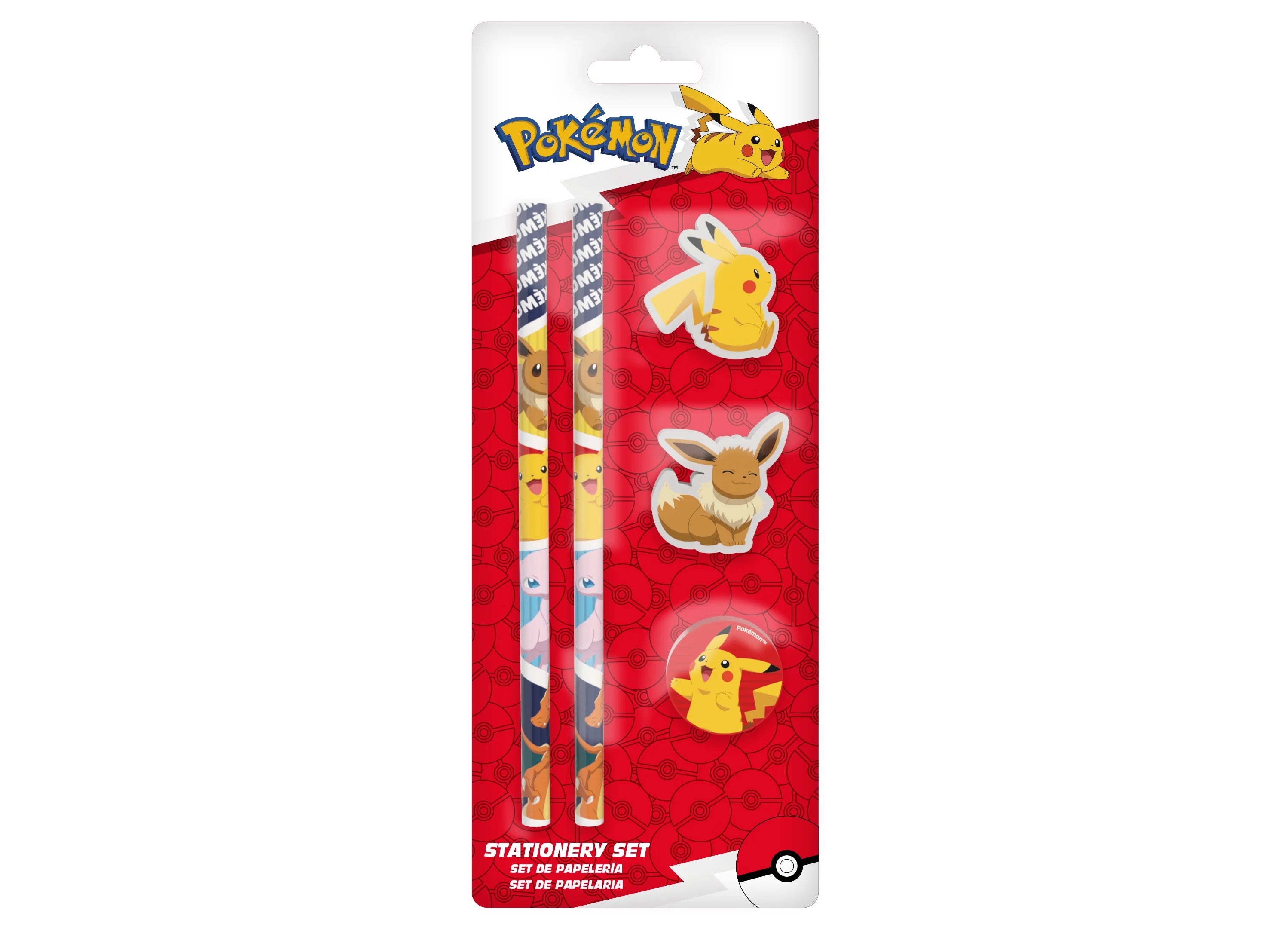 POKEMON - Stationery Set - 5pc