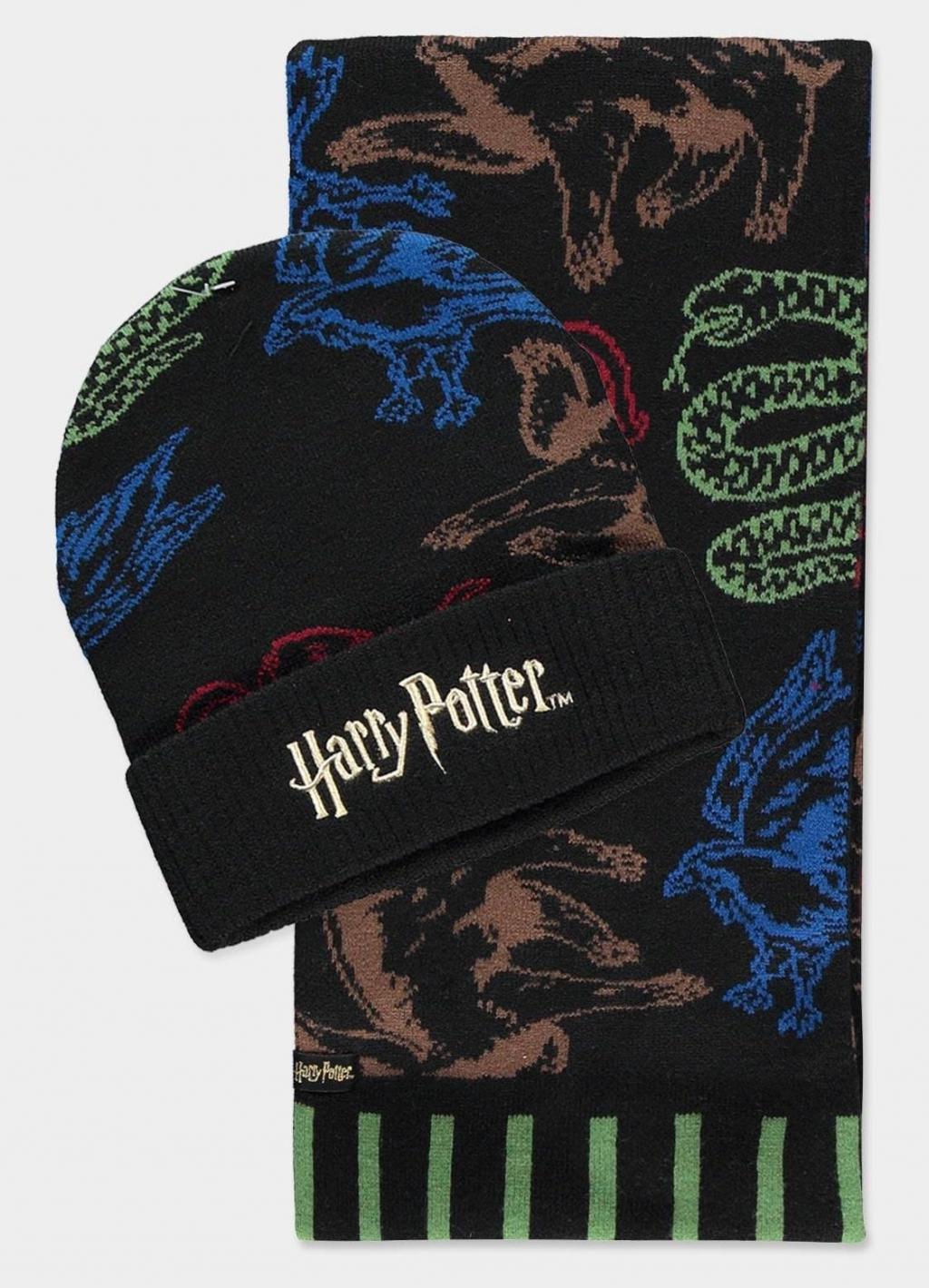 HARRY POTTER - Colors - Beanie & Scarf Gift Set
