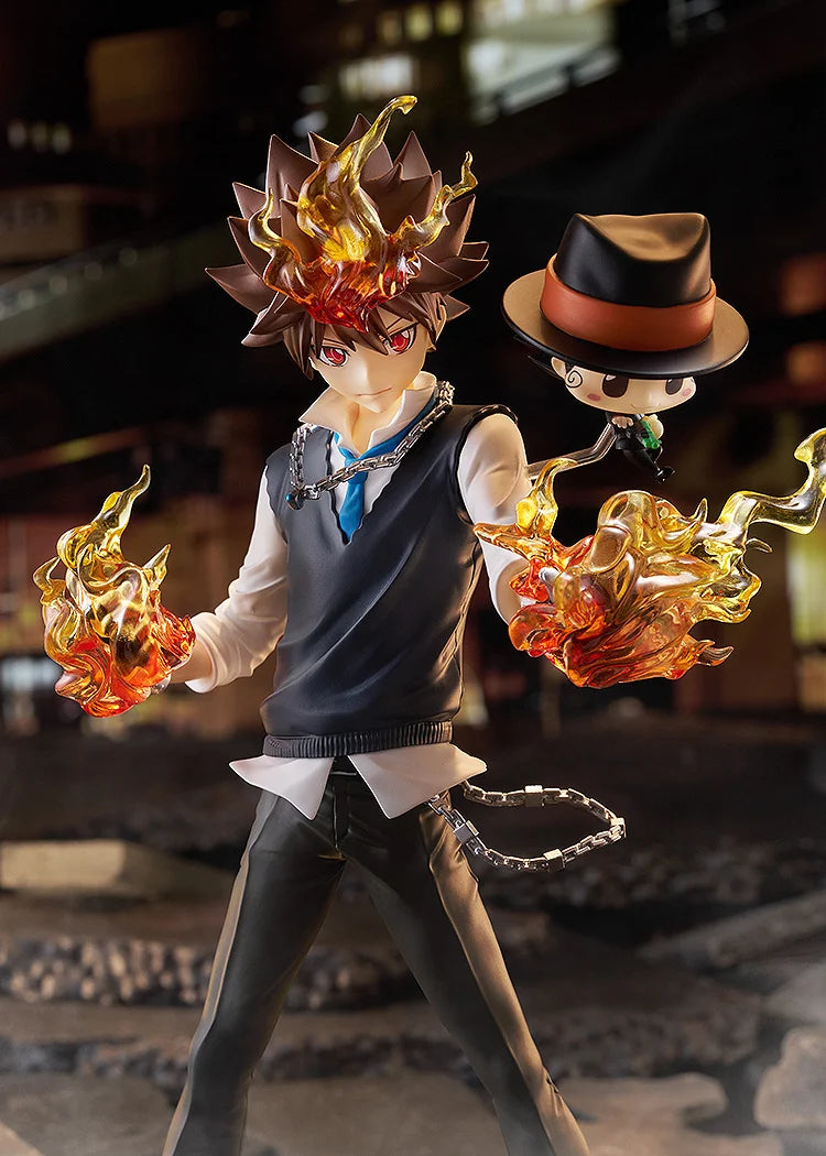 REBORN! - Sawada Tsunayoshi & Reborn - Pop Up Parade SP 24cm