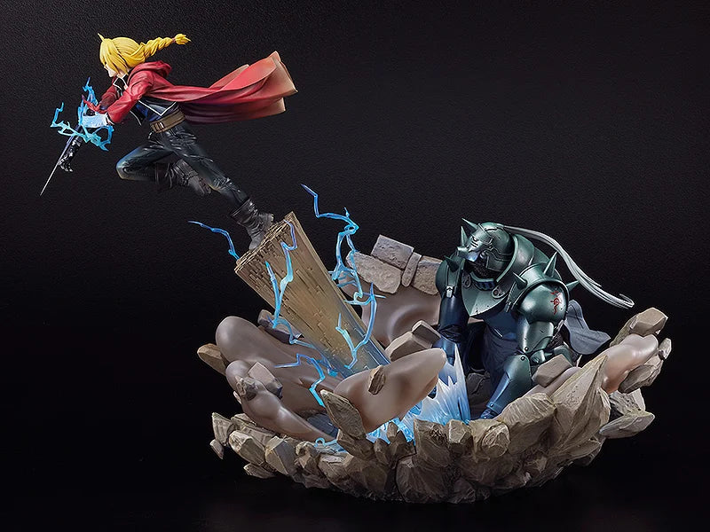 FULL METAL ALCHEMIST - Edward Elric & Alphonse Elric - Statue 58cm