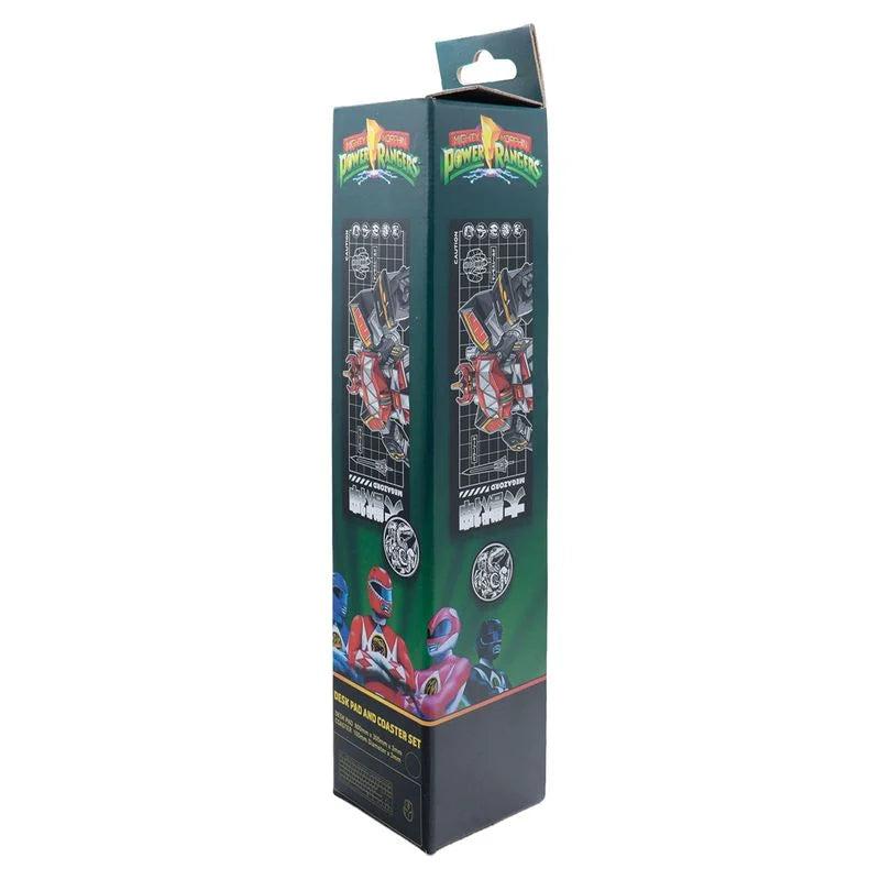 POWER RANGERS - XL Desktop Mat + 1 Coaster