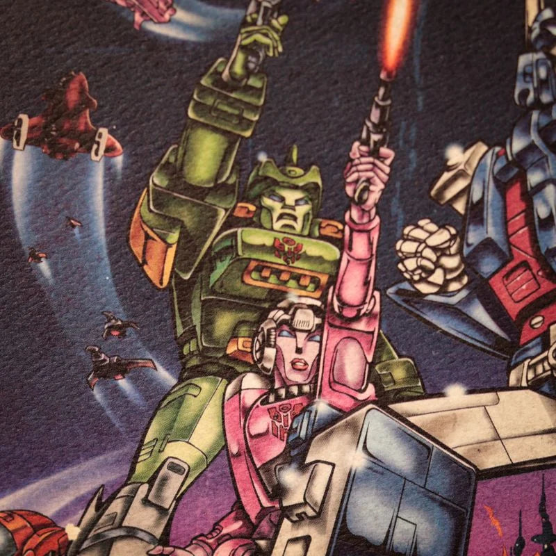TRANSFORMERS THE MOVIE - 40th Anniv. - Art Print - Limited Edition