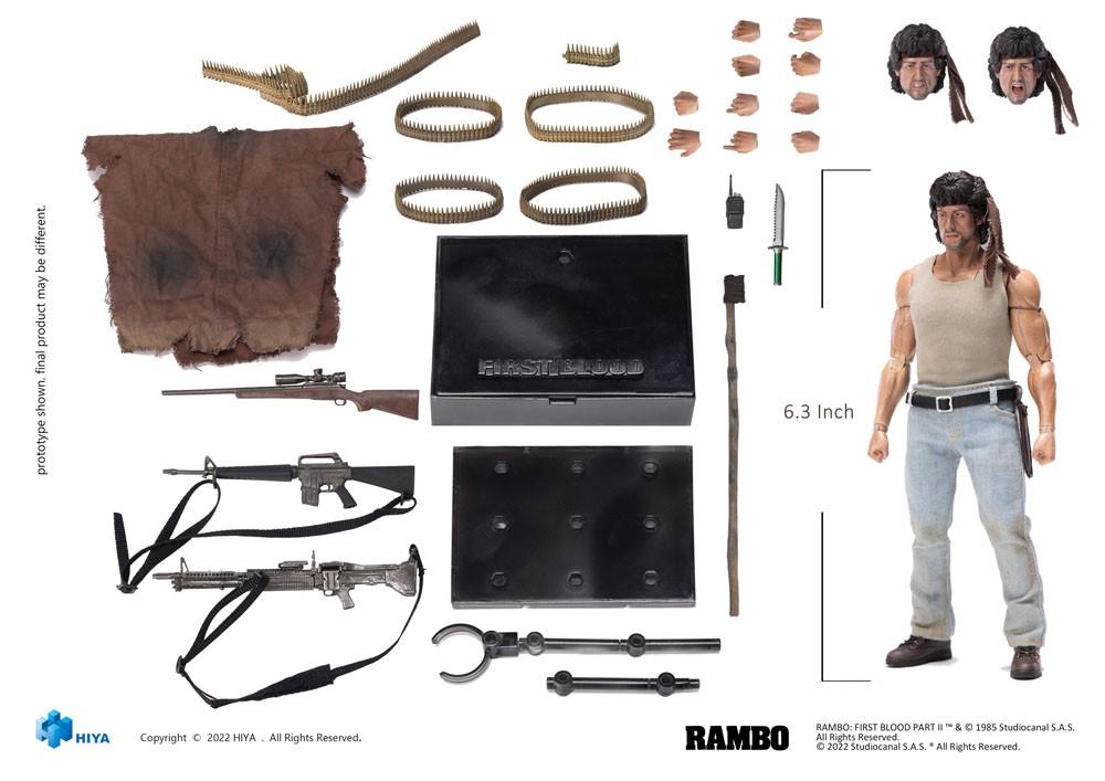 RAMBO - Exquisite Super John Rambo - Statue 1/12 16cm