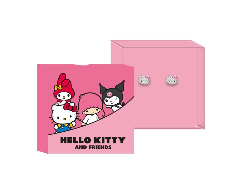 HELLO KITTY - 1 Pair of Studs Earrings