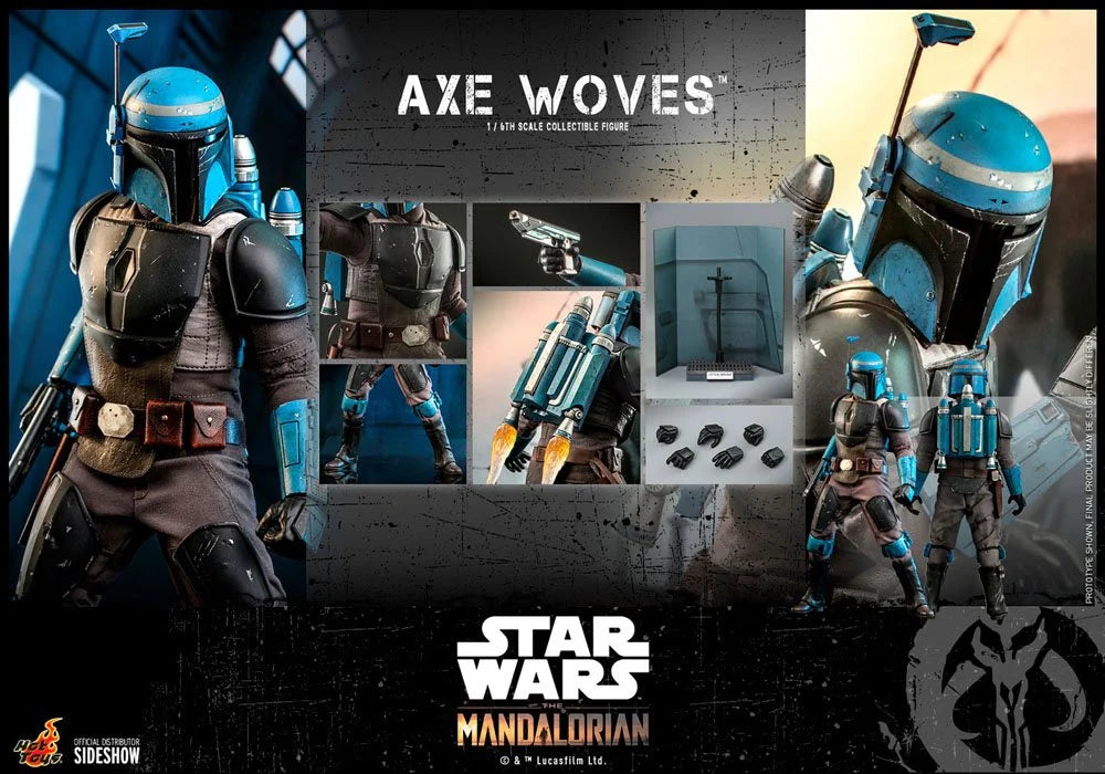 STAR WARS - The Mandalorian : Axe Woves - Action Figure 30cm