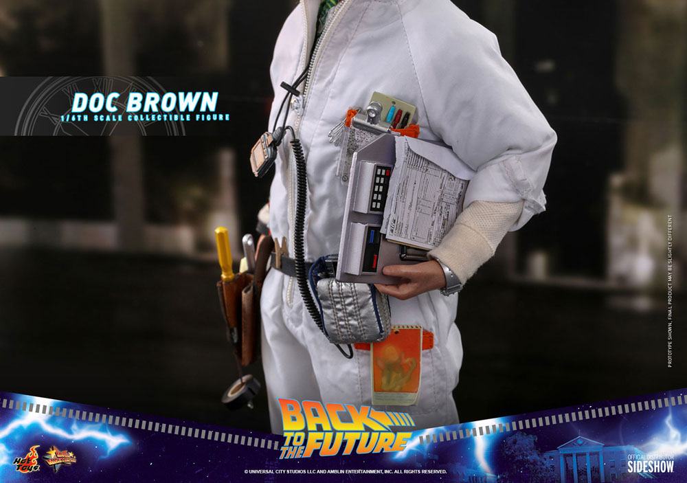 BACK TO THE FUTURE - Doc Brown - Statue 30cm