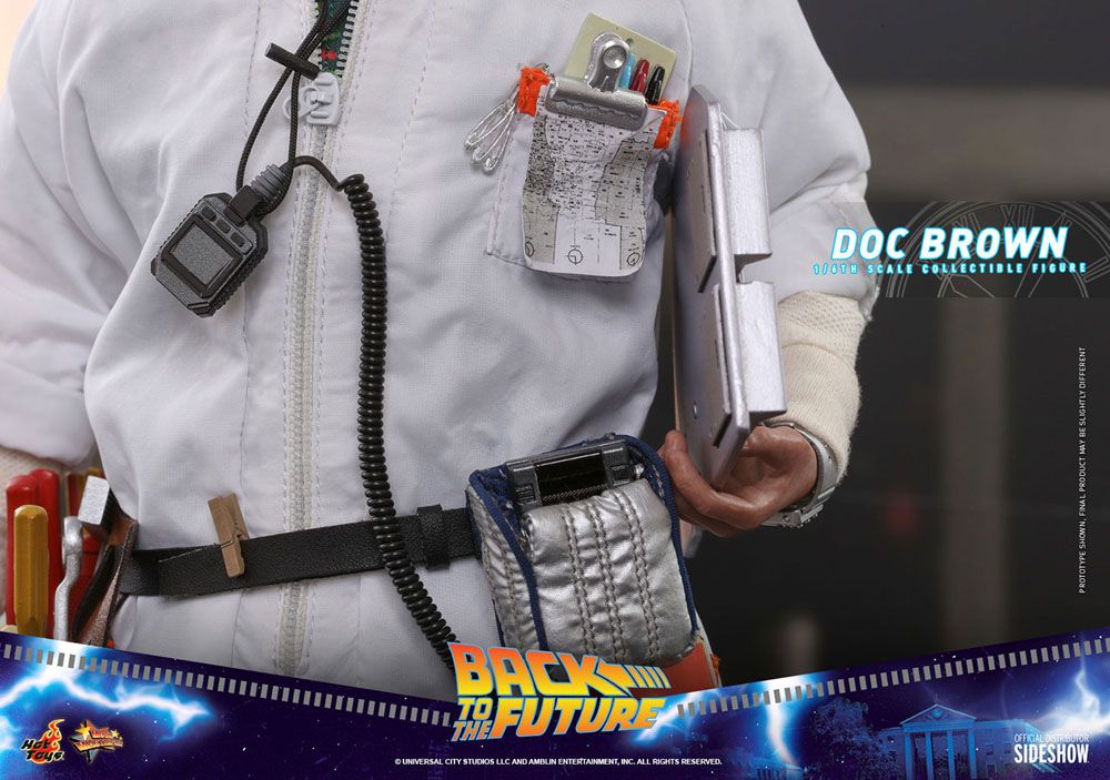 BACK TO THE FUTURE - Doc Brown - Statue 30cm