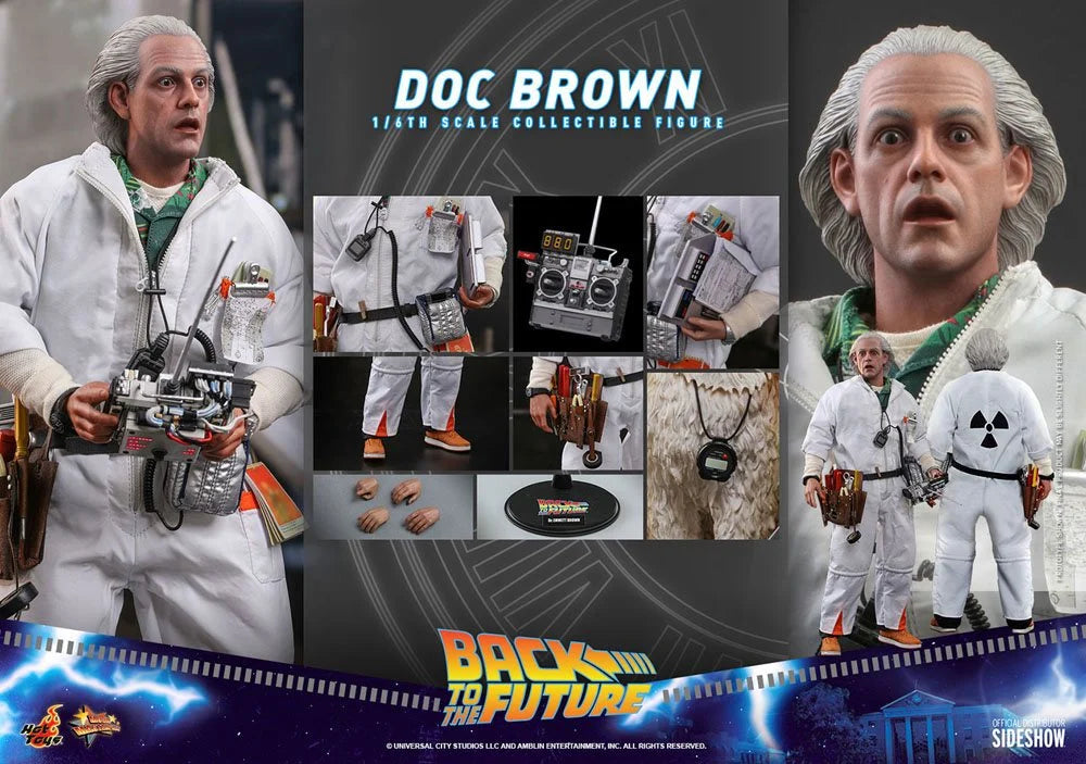 BACK TO THE FUTURE - Doc Brown - Statue 30cm