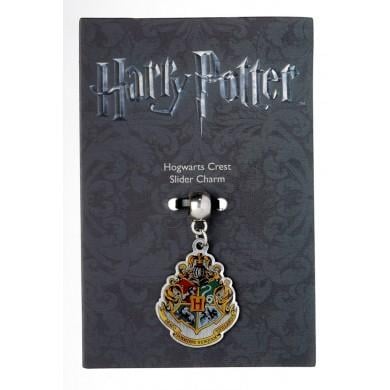HARRY POTTER - Hogwarts Crest - Slider Charm for Necklace & Bracelet
