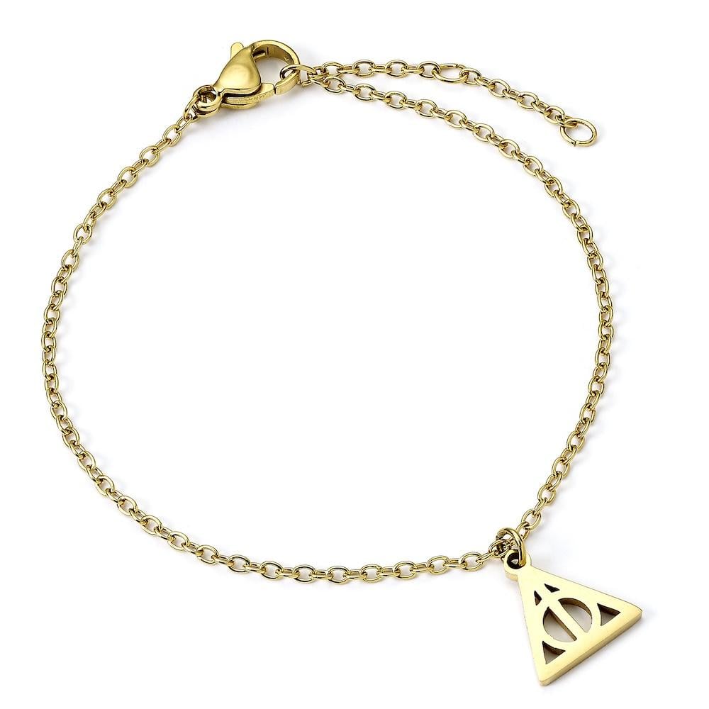 HARRY POTTER - Deathly Hallows - Goldy Stainless Steel Bracelet