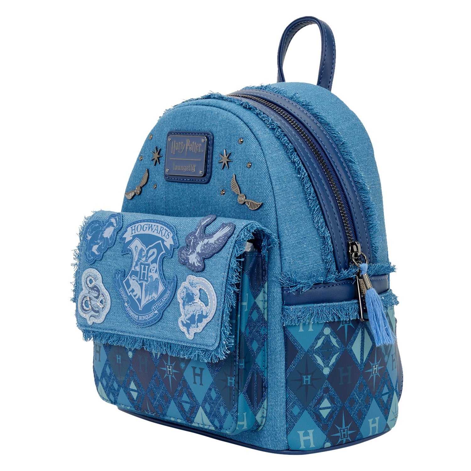 HARRY POTTER - Denim - Mini Sac à Dos LoungeFly