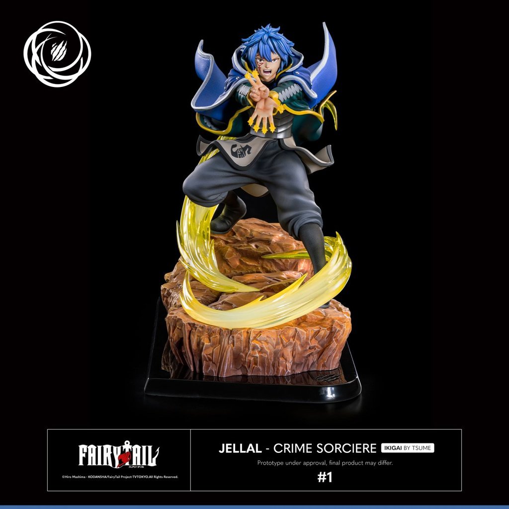 FAIRY TAIL - Jellal - Statue Ikigai Résine 1/6 Tsume 28cm