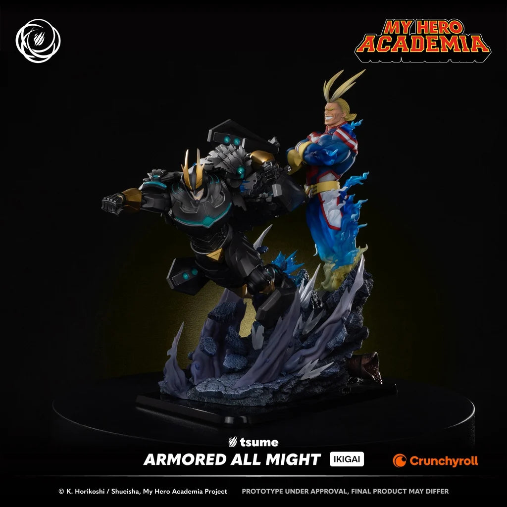 MY HERO ACADEMIA - Armored All Might - Statue Ikigai 1/6 By Tsume 48cm