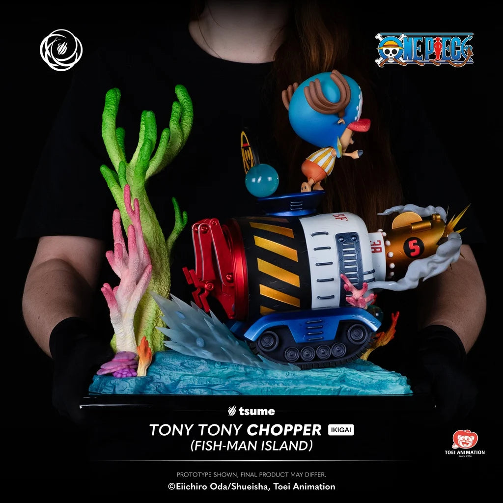 ONE PIECE - Chopper "Fish-Man Island" -Statue Ikigai 1/6 By Tsume 34cm