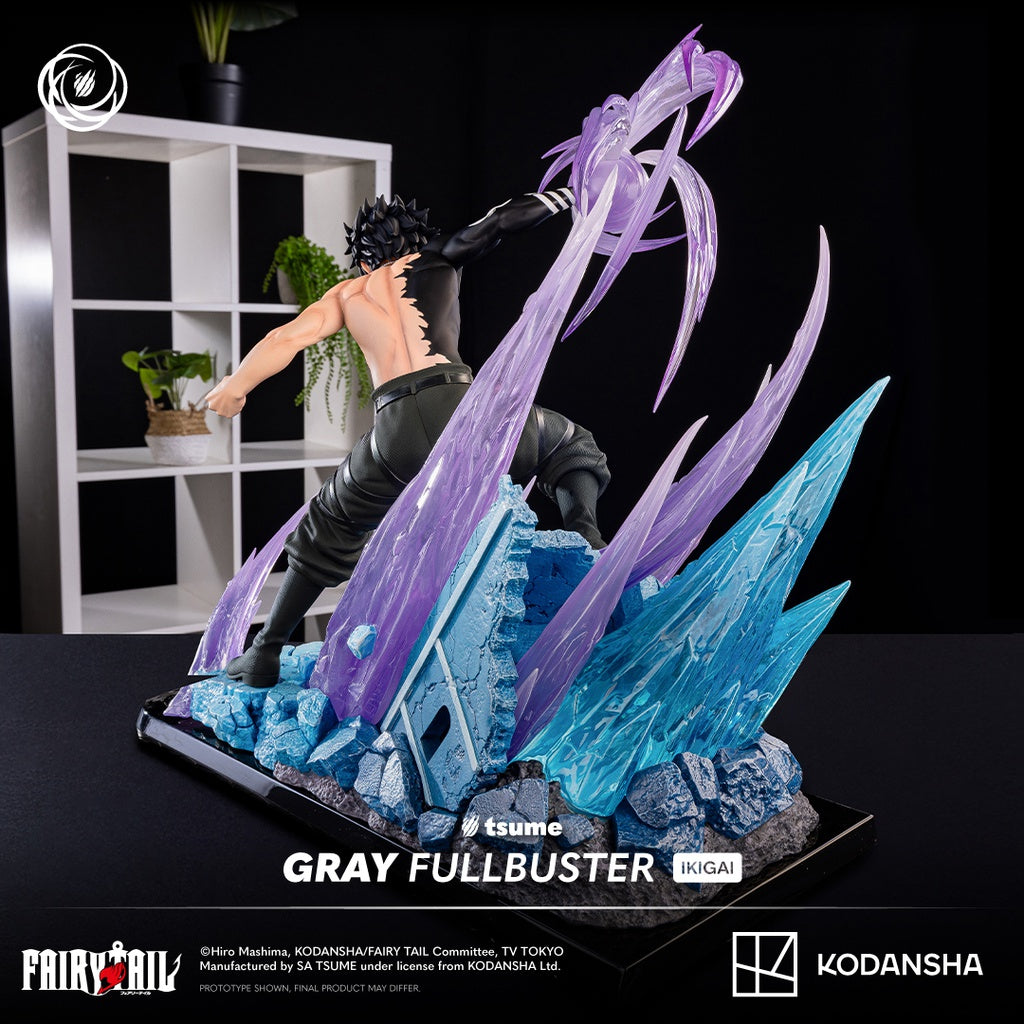 FAIRY TAIL - Gray Fullbuster - Statue Ikigai 1/6 By Tsume 37cm