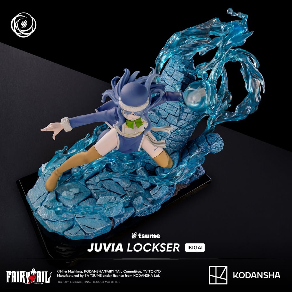 FAIRY TAIL - Juvia Lockser - Statue Ikigai 1/6 By Tsume 36cm