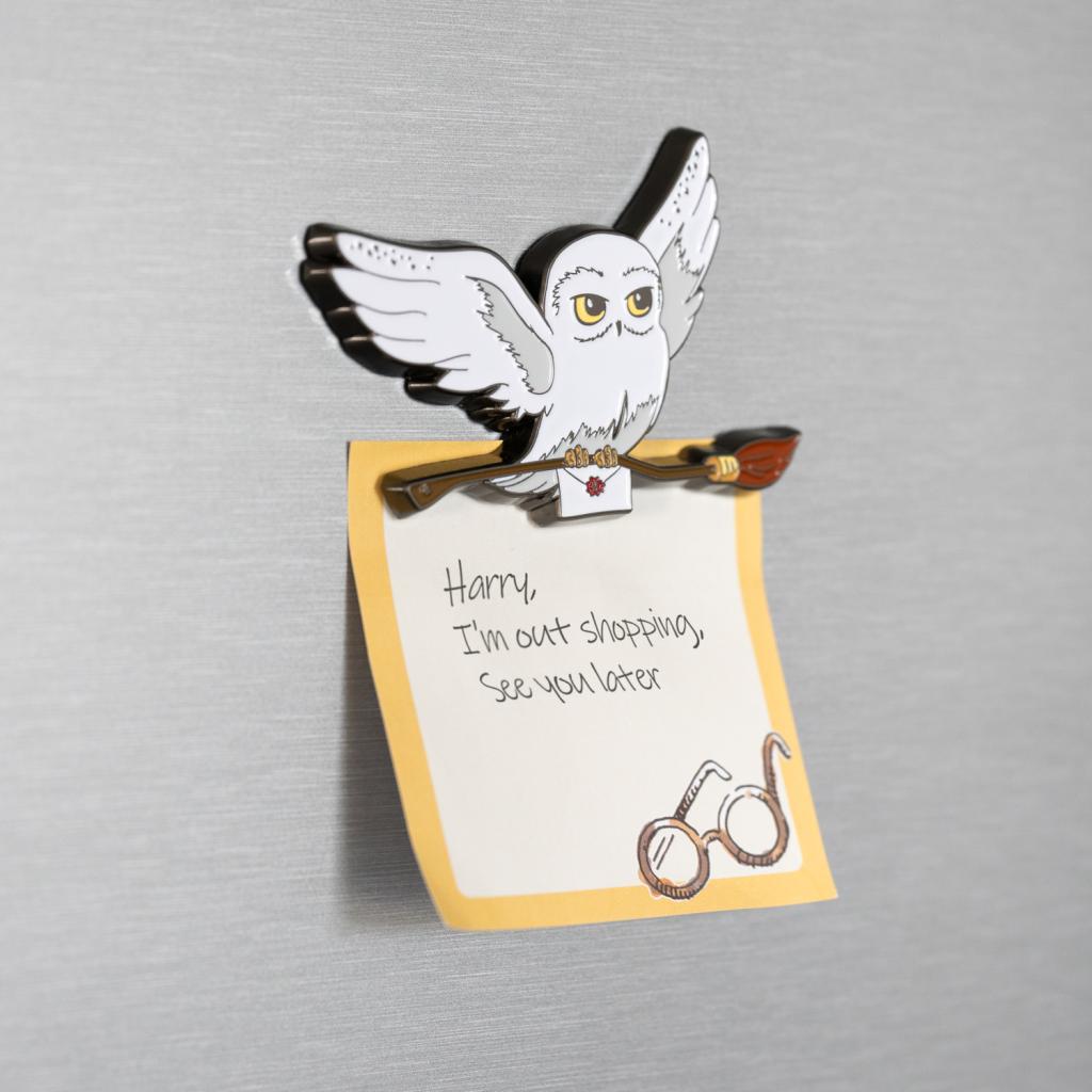 HARRY POTTER - Hedwig - Metal Magnet 7cm