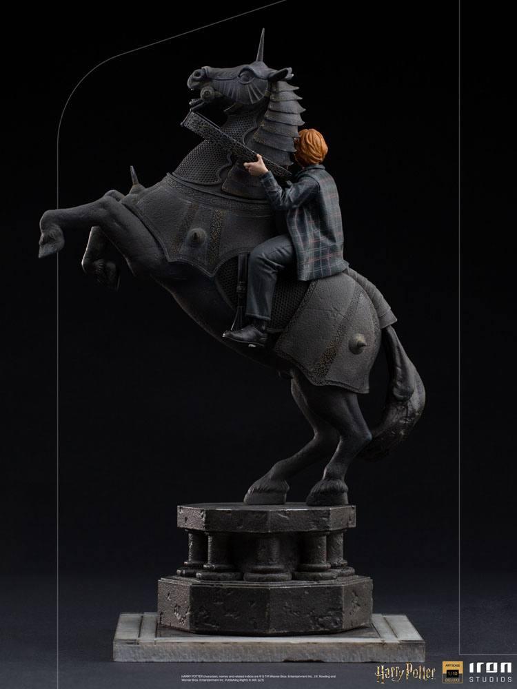 HARRY POTTER - Ron Weasley Wizard Chess - Statue Deluxe Art Scale 35cm