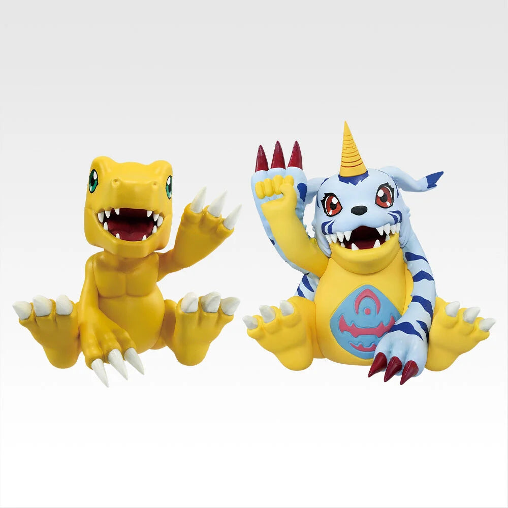 DIGIMON - Agumon & Gabumon - Figure Clash Of Light And Darkness 7cm