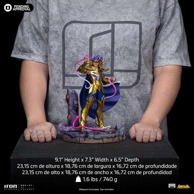 SAINT SEIYA - Cancer Deathmask - Statue Art Scale 1/10 23cm