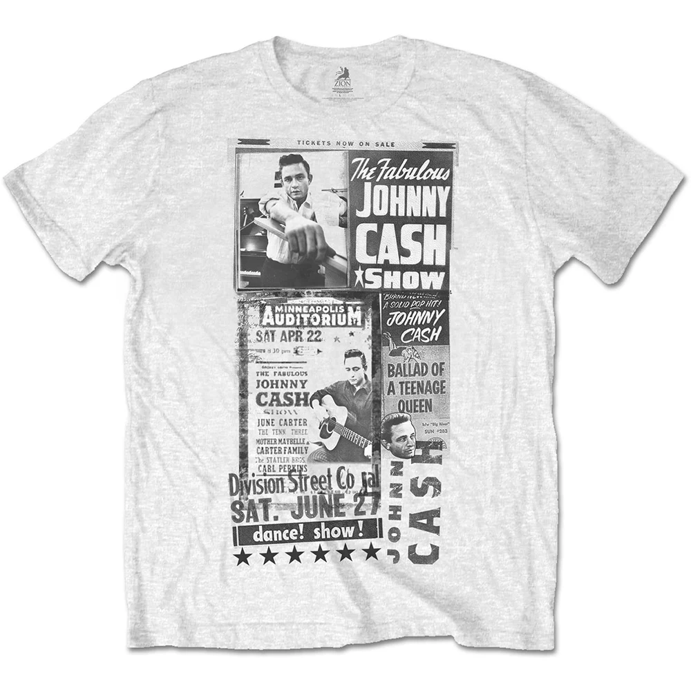 JOHNNY CASH - T-Shirt RWC - The Fabulous Show (S)