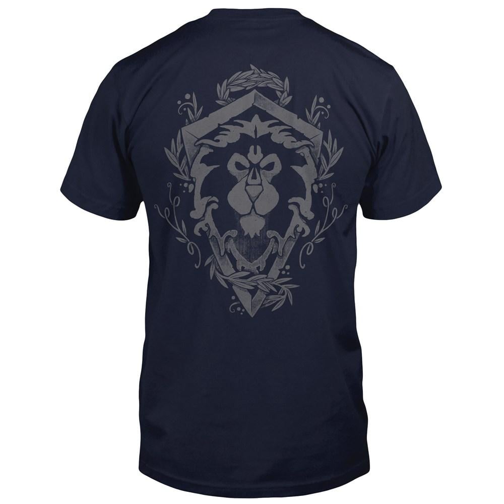 WOW - T-Shirt Alliance Lion Crest (S)