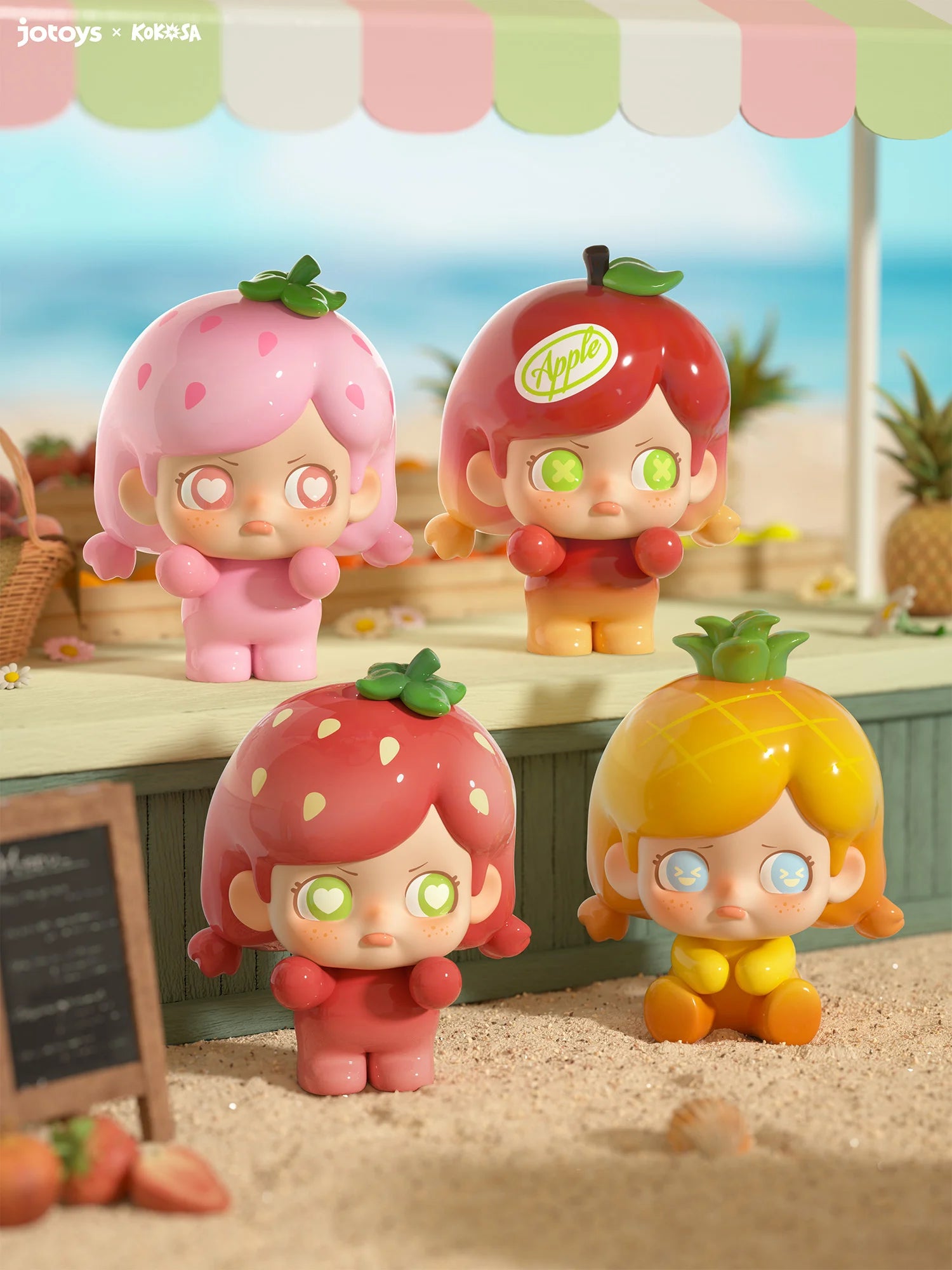 JOTOYS - Kokosa Fruit Party Series BLIND BOX (12pcs) - 4cm