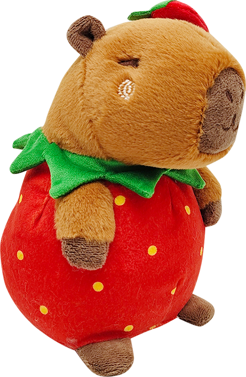 HUG A CAPYBARA - Capybara Strawberry - Plush 23cm