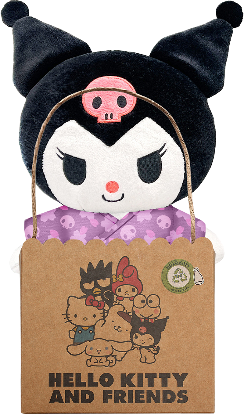HELLO KITTY - Kuromi "Kimono" - Plush 24cm