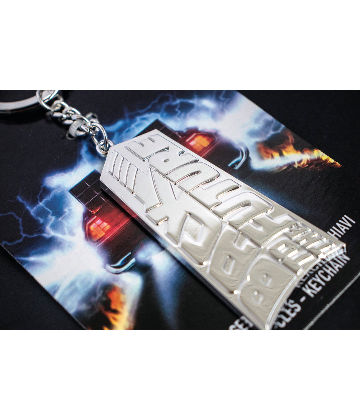 BACK TO THE FUTURE - Metal Keychain 7.5x0.5x17.5cm