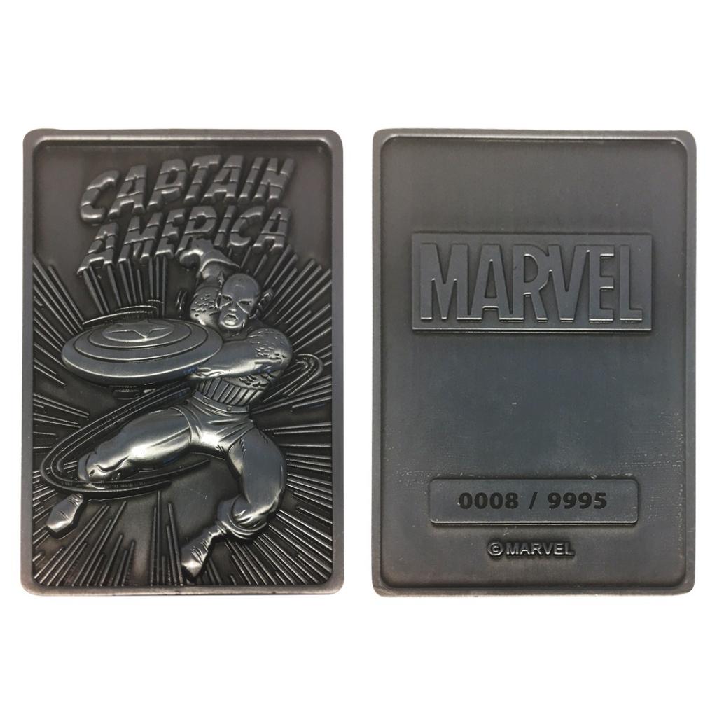 MARVEL - Captain America - Metal Card Collector