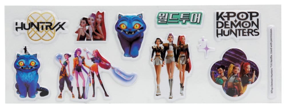 K-POP DEMON HUNTERS - Golden - Stationery Set