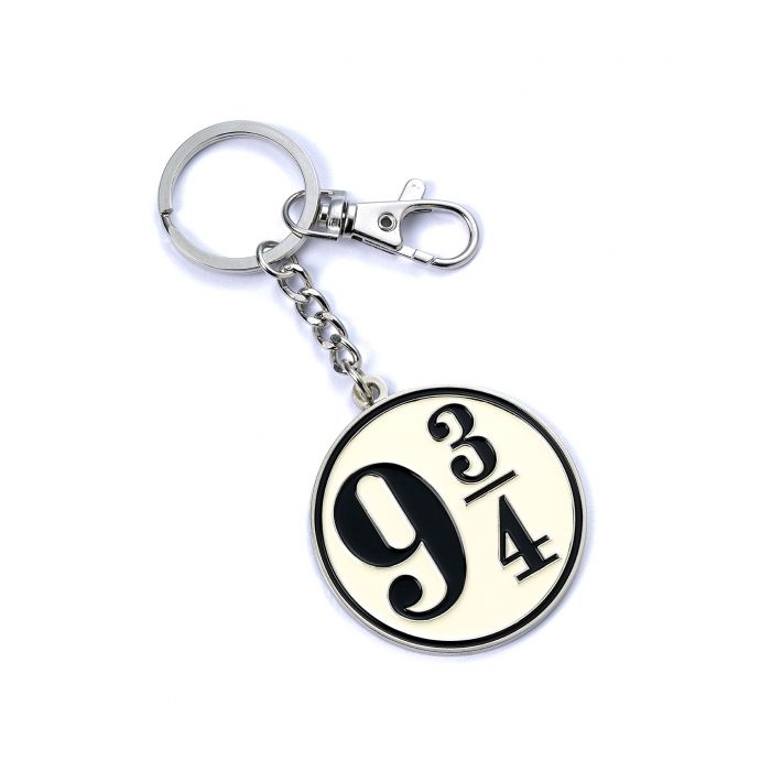HARRY POTTER - Platform 9 3/4 - Silver Plated Keyring