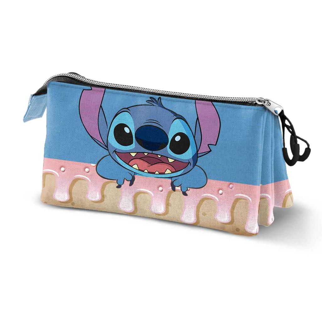 STITCH - Cake - Triple Pencil Case