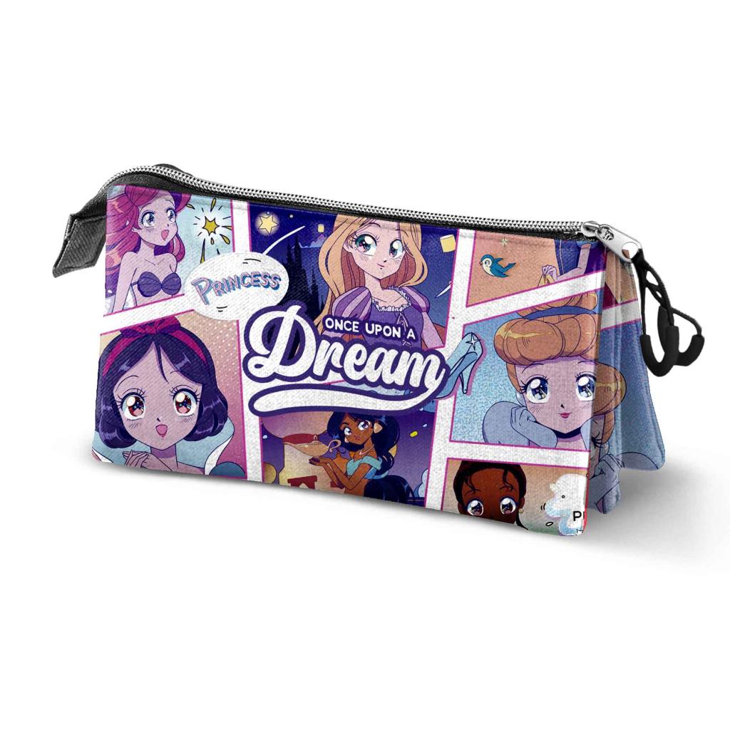 DISNEY - Princess - Triple Pencil Case