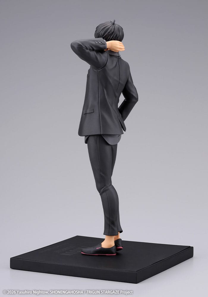 TRIGUN STAMPEDE - Nicholeas D.Wolfwood - Statuette Oshi Works 22cm
