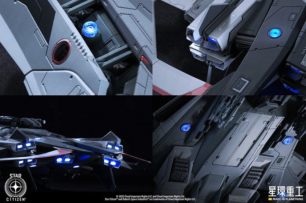 STAR CITIZEN -1/100 Anvil F8C Lightning -Pre-Assembled Model Kit 26cm