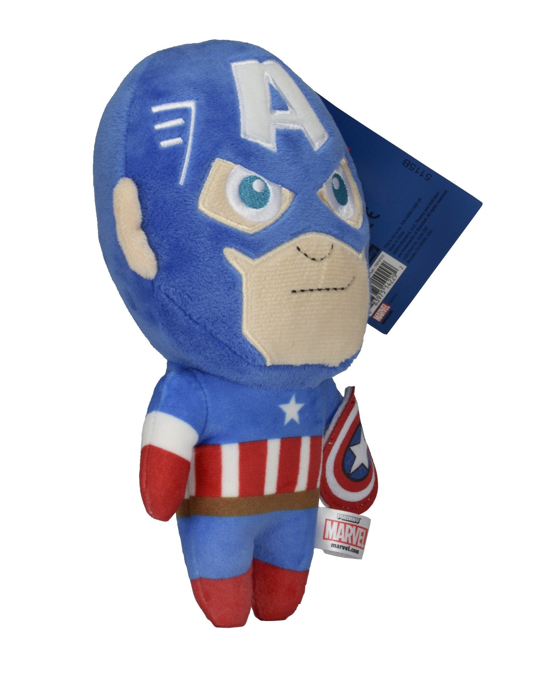 MARVEL - Captain America - Peluche Phunny 20cm