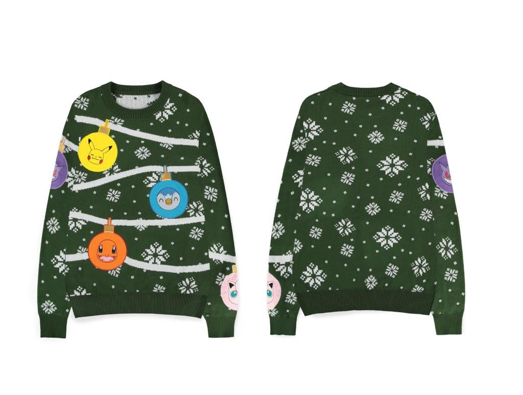 POKEMON - Tree - Christmas Jumper (M)