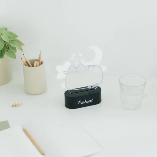 PUSHEEN - Sleep - Neon Decorative Lamp - 17cm