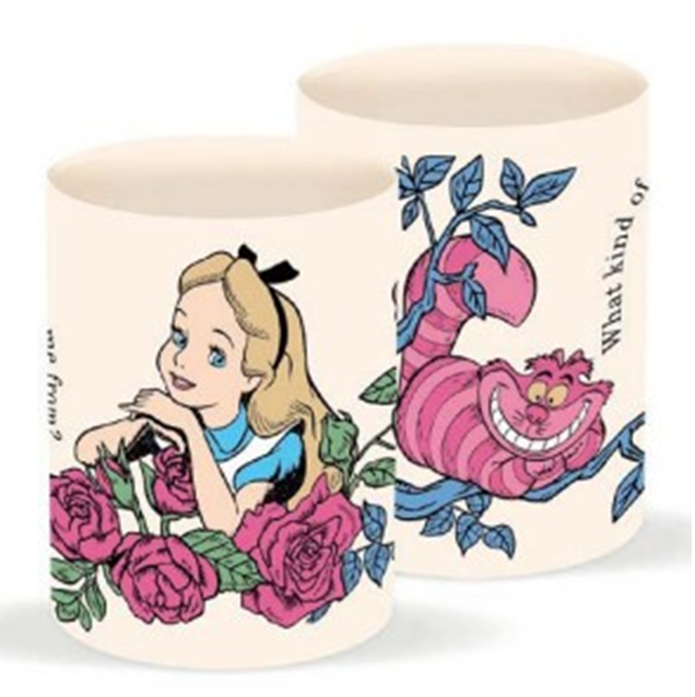 ALICE IN WONDERLAND - Ceramic Pencil Holder