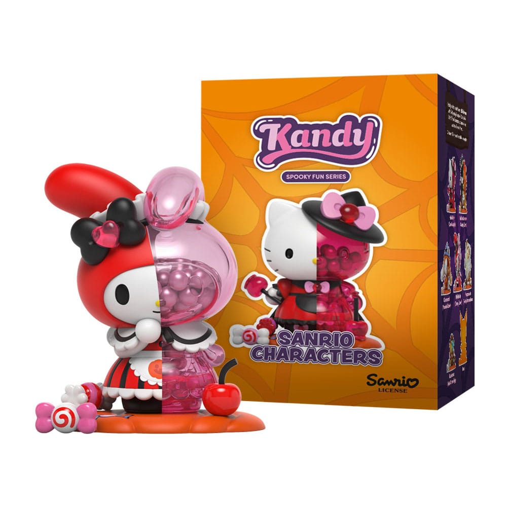 HELLO KITTY - Kandy X Sanrio Spooky fun series - Display 6 Fig.