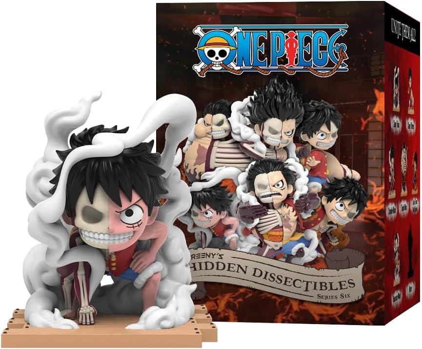 ONE PIECE - Luffy Gears -Freeny's Hidden Dissectibles (Display 6 Fig.)