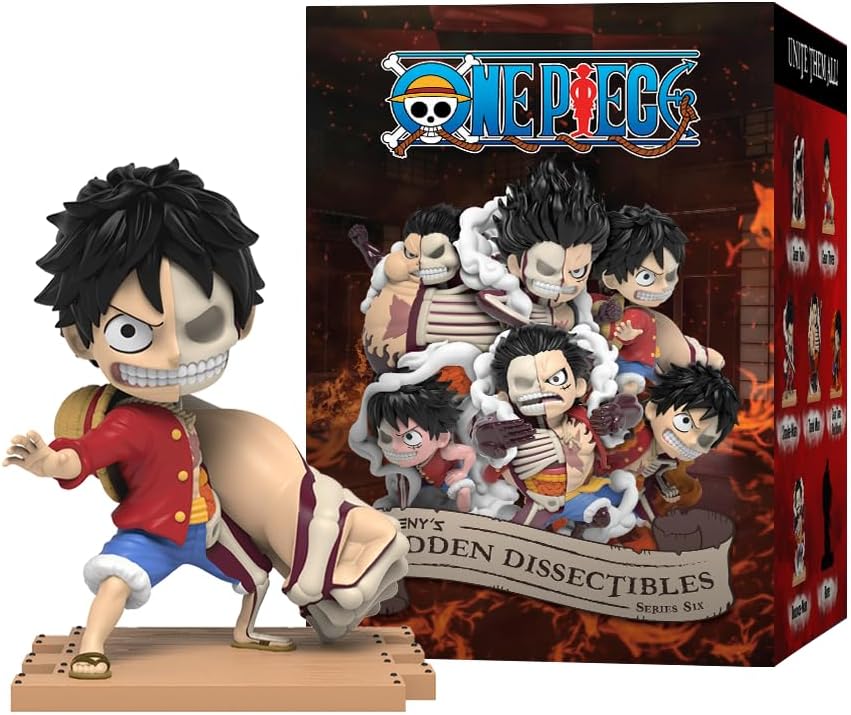 ONE PIECE - Luffy Gears -Freeny's Hidden Dissectibles (Display 6 Fig.)