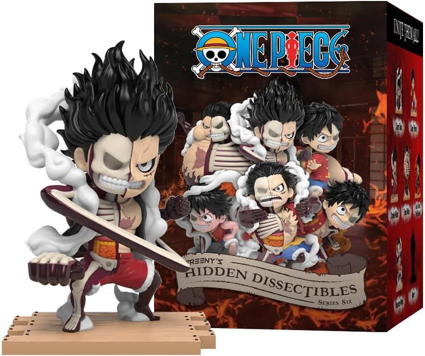 ONE PIECE - Luffy Gears -Freeny's Hidden Dissectibles (Display 6 Fig.)
